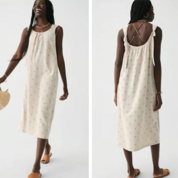 Faherty Dresses & Skirts - NWT Faherty Dream Cotton Gauze Sintra Dress in Tossed Palm Small